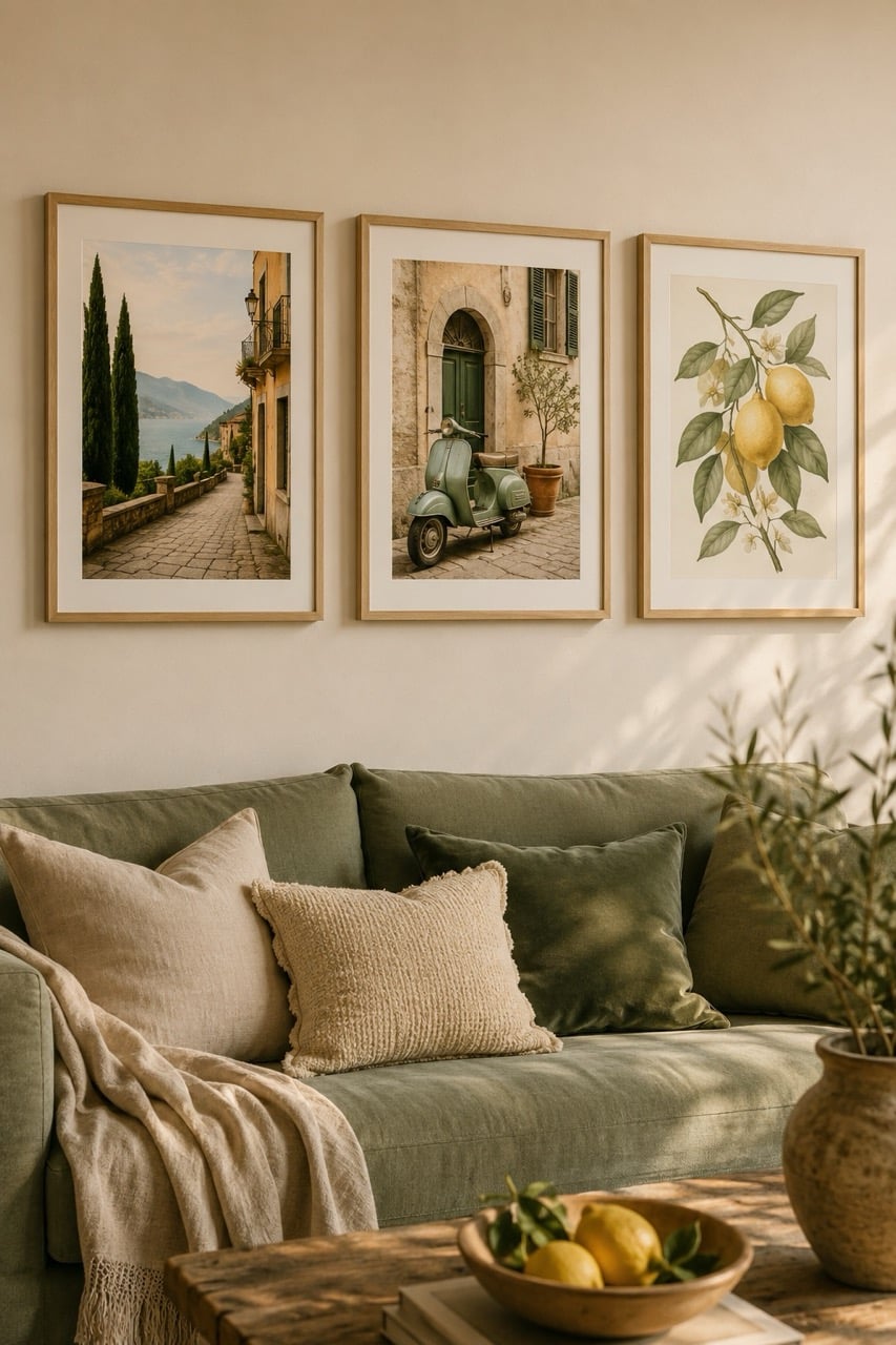 dolce-vita-deko-mediterrane-gallery-wall